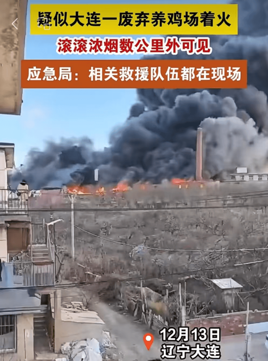 信用網怎么开户_辽宁大连一工厂发生火灾信用網怎么开户,现场火光冲天、浓烟滚滚!当地回应