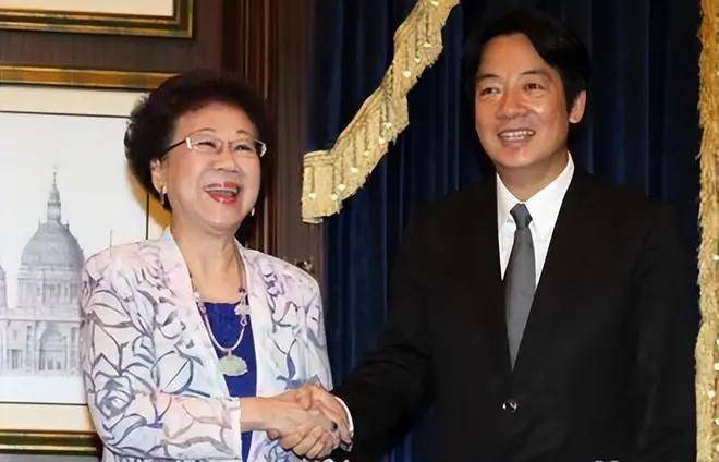 皇冠hg0088.com_大陆准航母下水后皇冠hg0088.com,赖清德称时间不多,吕秀莲提出“一个中华”