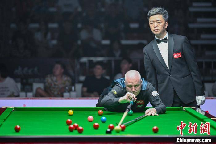 皇冠信用网登1_CBSA斯诺克巨星邀请赛：肖国栋5比2胜约翰·希金斯