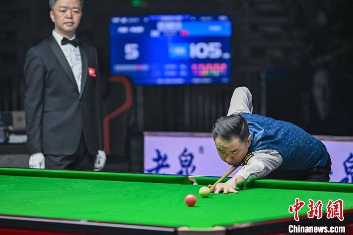 皇冠信用网登1_CBSA斯诺克巨星邀请赛：肖国栋5比2胜约翰·希金斯