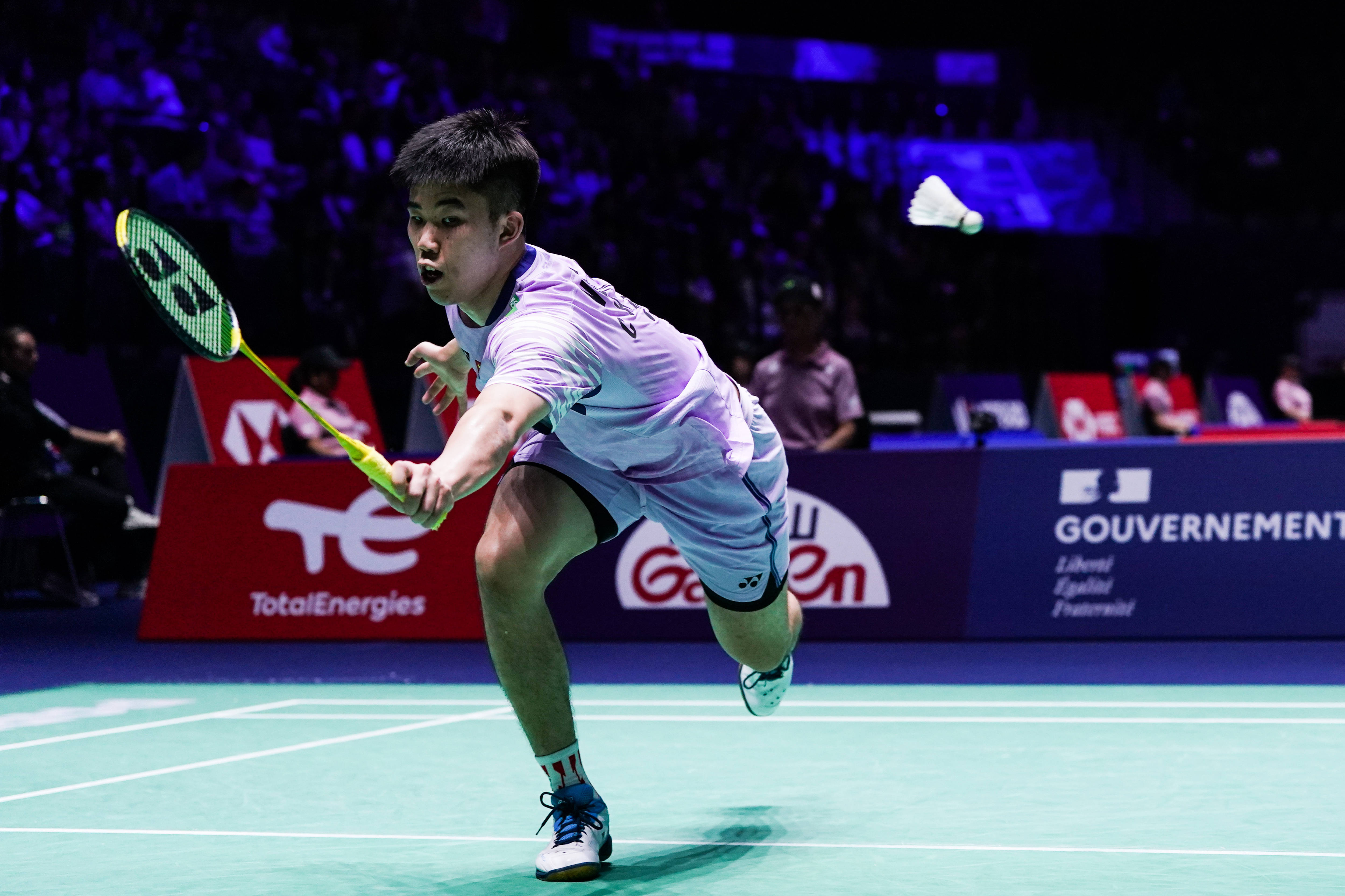 皇冠信用網平台_（体育）羽毛球——世锦赛：翁泓阳首轮晋级